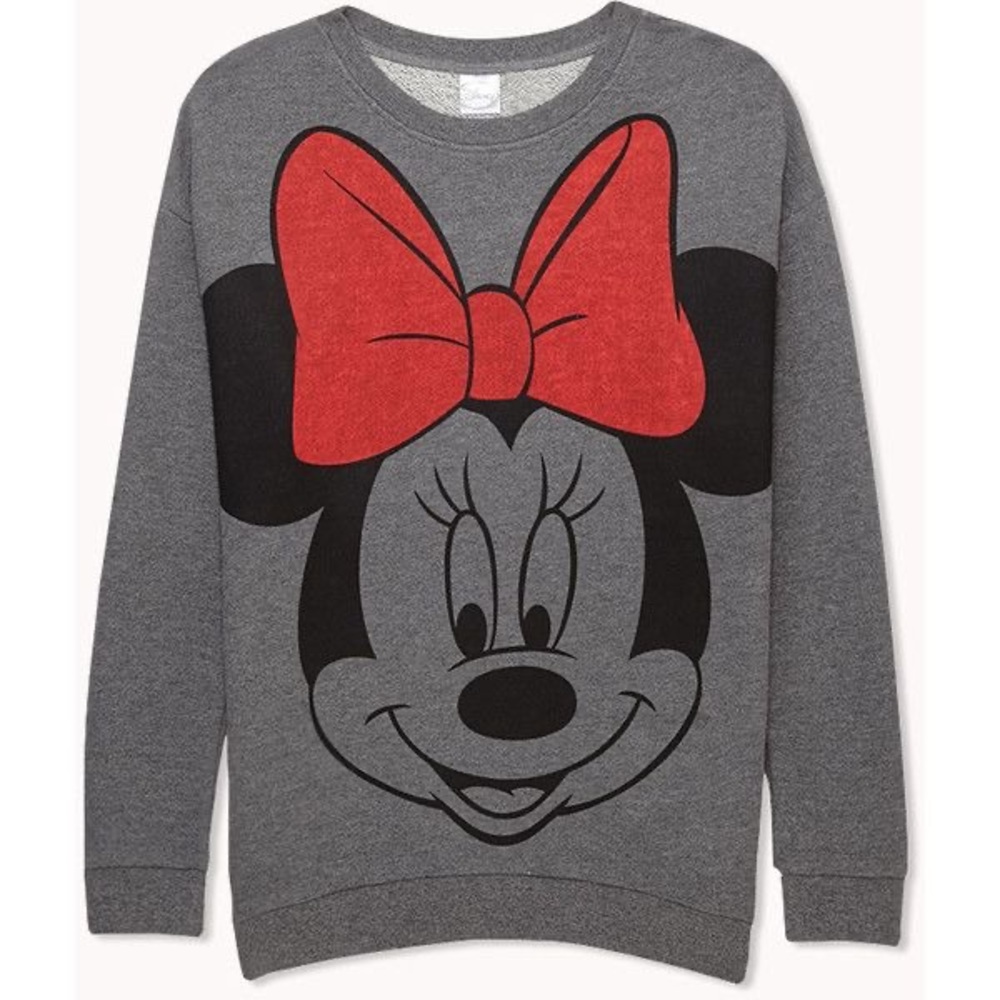 F21 Minnie Mouse Sweater